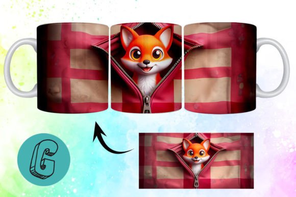 Adorable Fox Design for Your Valentine Projects